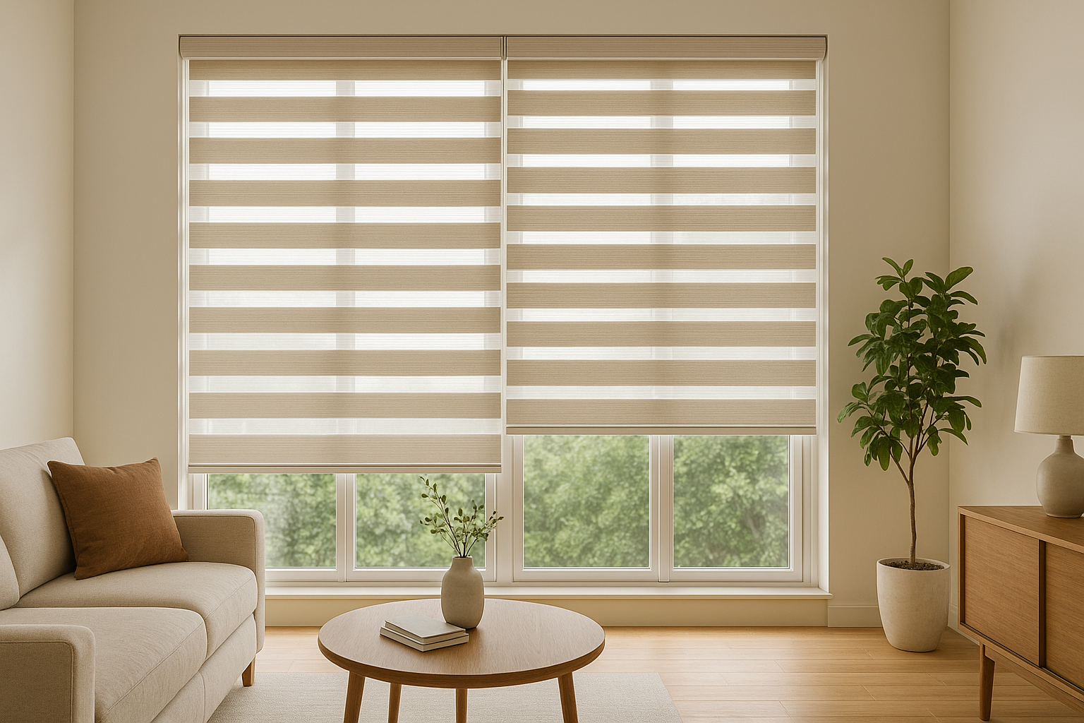 Cortinas Zebra-house